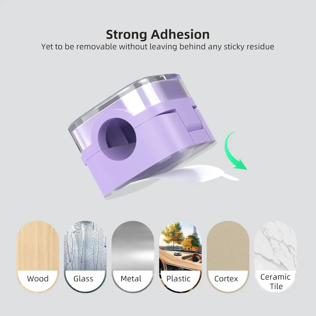 1/3/6 Pcs Magnetic Cable Organizer Cable Management Wire Keeper USB Data Cable Clips Winder Adjustable Cord Holder Under Desk