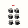 6pcs Magnetic Adhesive Cable Organizer Clips - Self-Adhesive Cord Holder, Strong Magnet Wire Management for Charging Cables