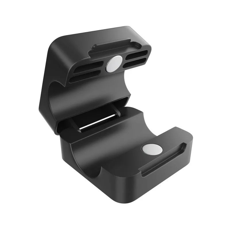6pcs Magnetic Adhesive Cable Organizer Clips - Self-Adhesive Cord Holder, Strong Magnet Wire Management for Charging Cables